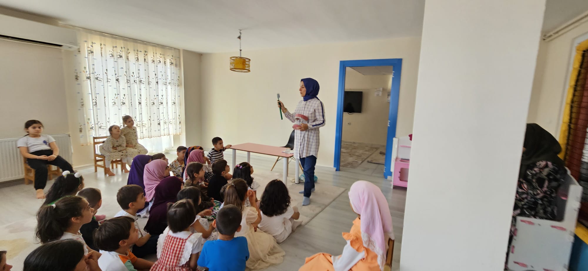 Kur’an Kursu kursiyerlerine diş sağlığı eğitimi