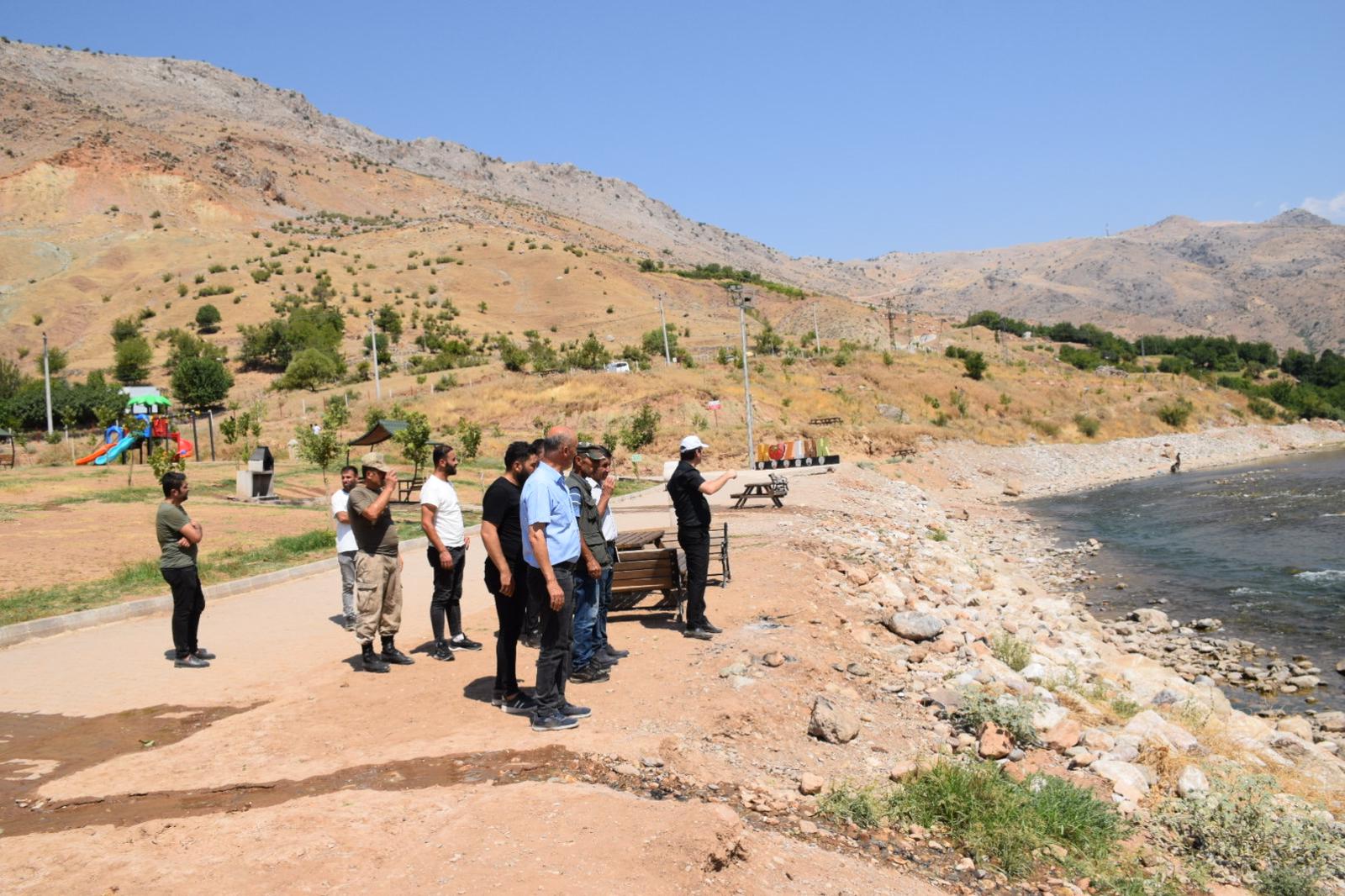 Alıçlı mesire alanı çalışmaları devam ediyor