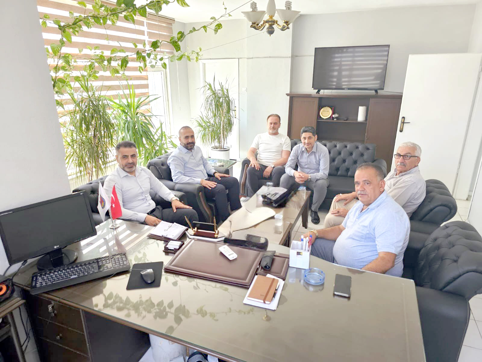 Başkan Çetin, Şoförler Odası’nı ziyaret etti