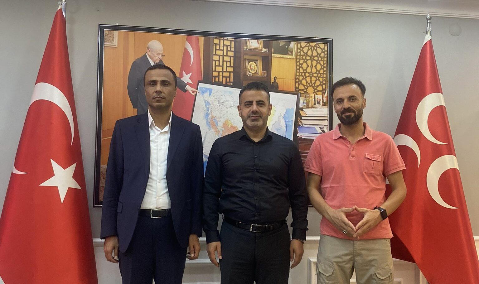 Çevre ve Orman Derneği Genel Başkanı Rıdvan Söylemez’den MHP İl Başkanı Çetin’e Ziyaret