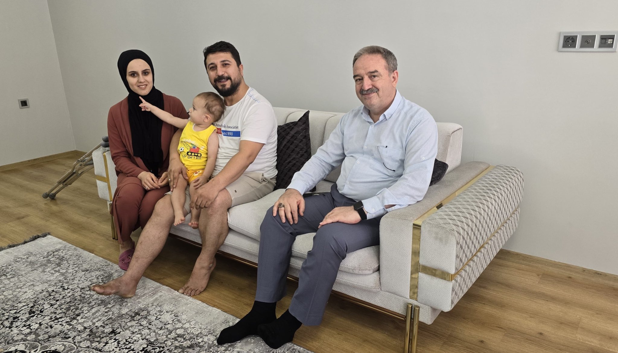 Müdür Eryarsoy’dan Gazi Tüzün’ü ziyaret etti