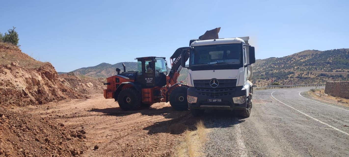 Güzelöz Köyüne çevre düzenleme çalışması