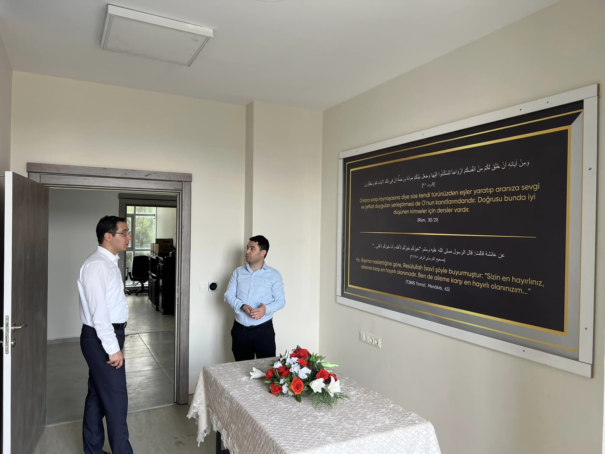 Yeni Müftülük Binasında İncelemelerde Bulundu