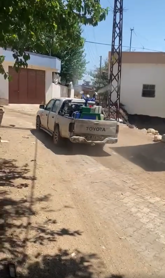 Gercüş’te Haşere ile mücadele çalışmaları