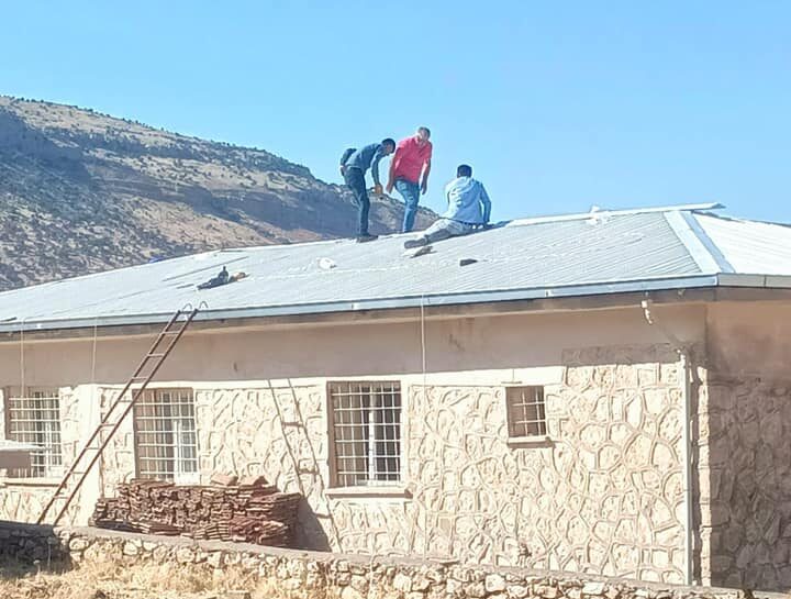 Gürbüz Köyü Okul Binası ve Çatısı Bakım Onarımı Tamamlandı
