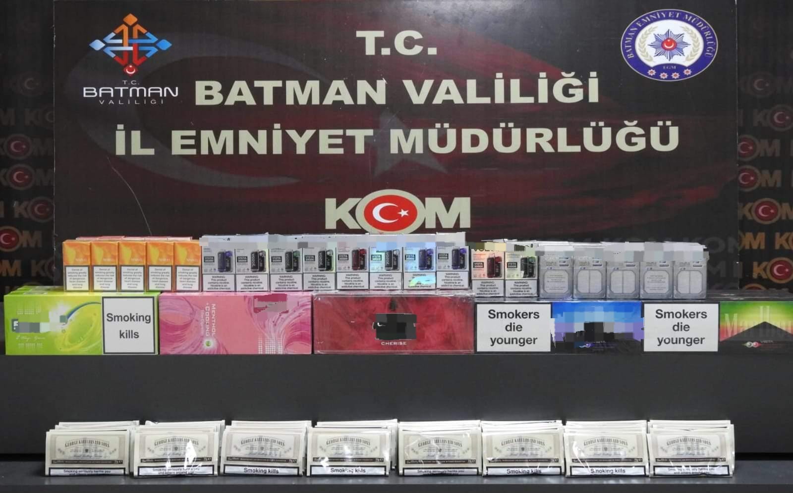 200 Paket Kaçak Sigara Ele Geçirildi
