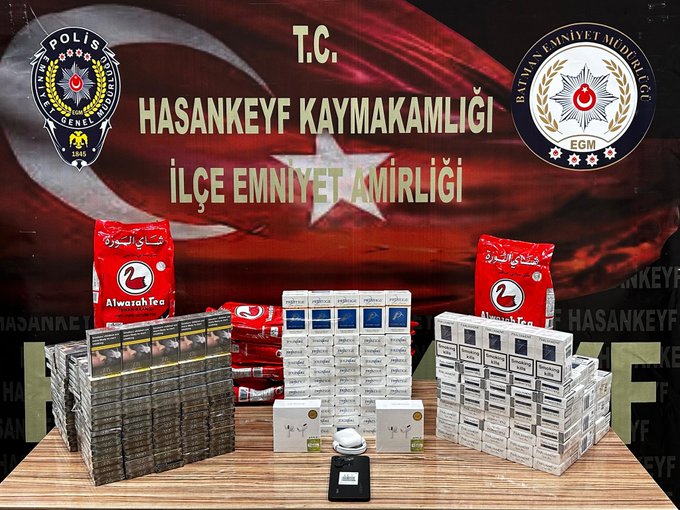 Gümrük kaçağı eşyalar ele geçirildi