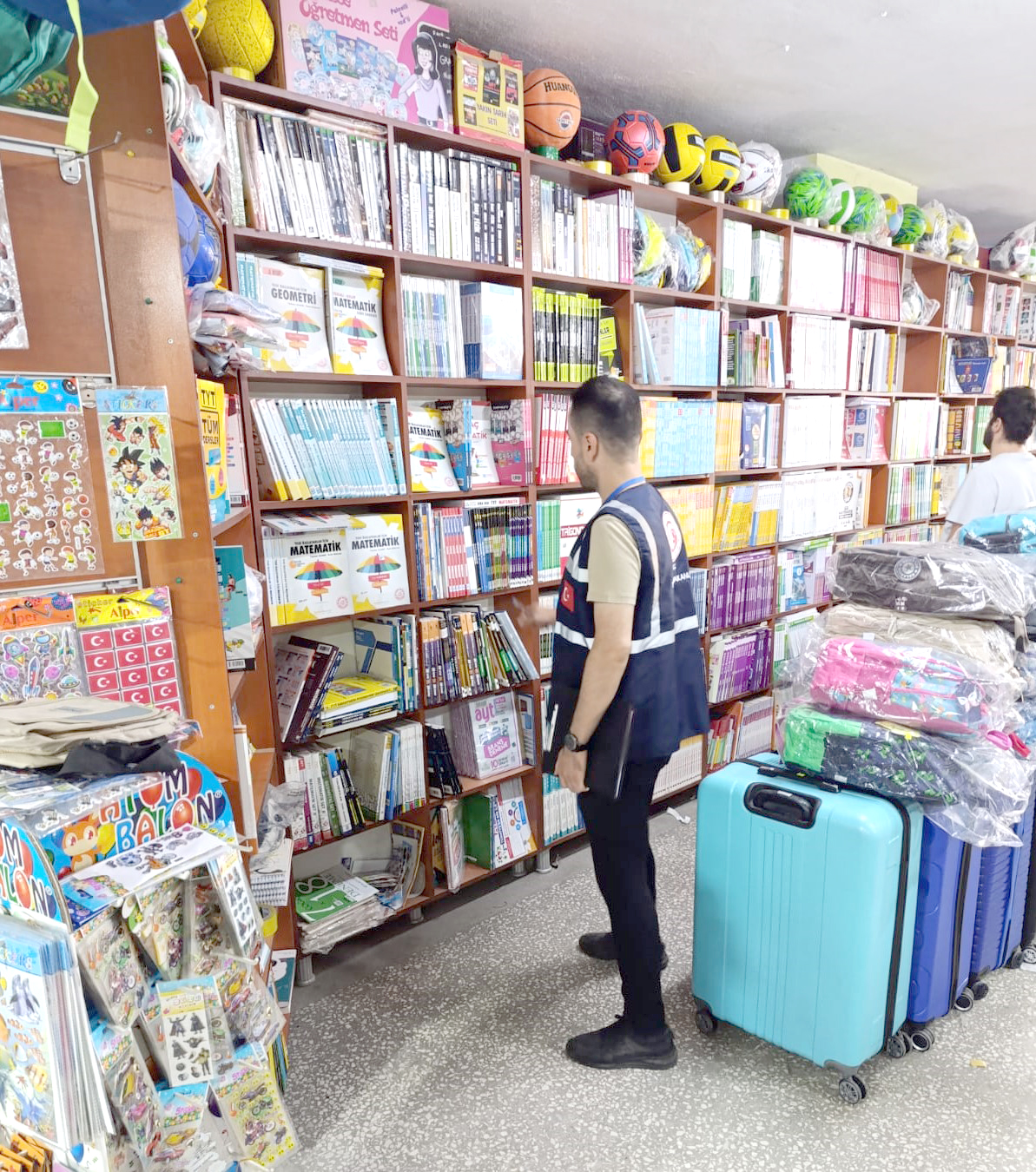 Kırtasiyeler denetleniyor