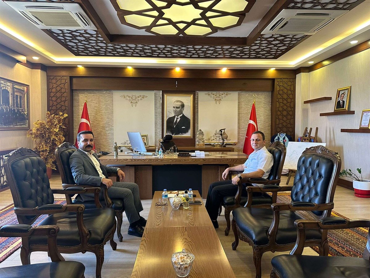 Vali Yardımcısı Canpolat, Kaymakam Güngör’ü ziyaret etti