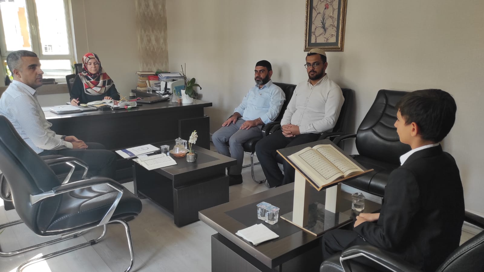 Kur’an’ı  Kerim’i Güzel Okuma yarışması gerçekleştirildi