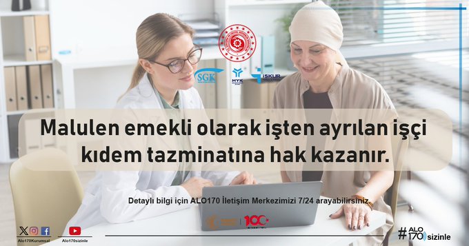 Malulen Emekli Olan İşçiler Kıdem Tazminatına Hak Kazanıyor