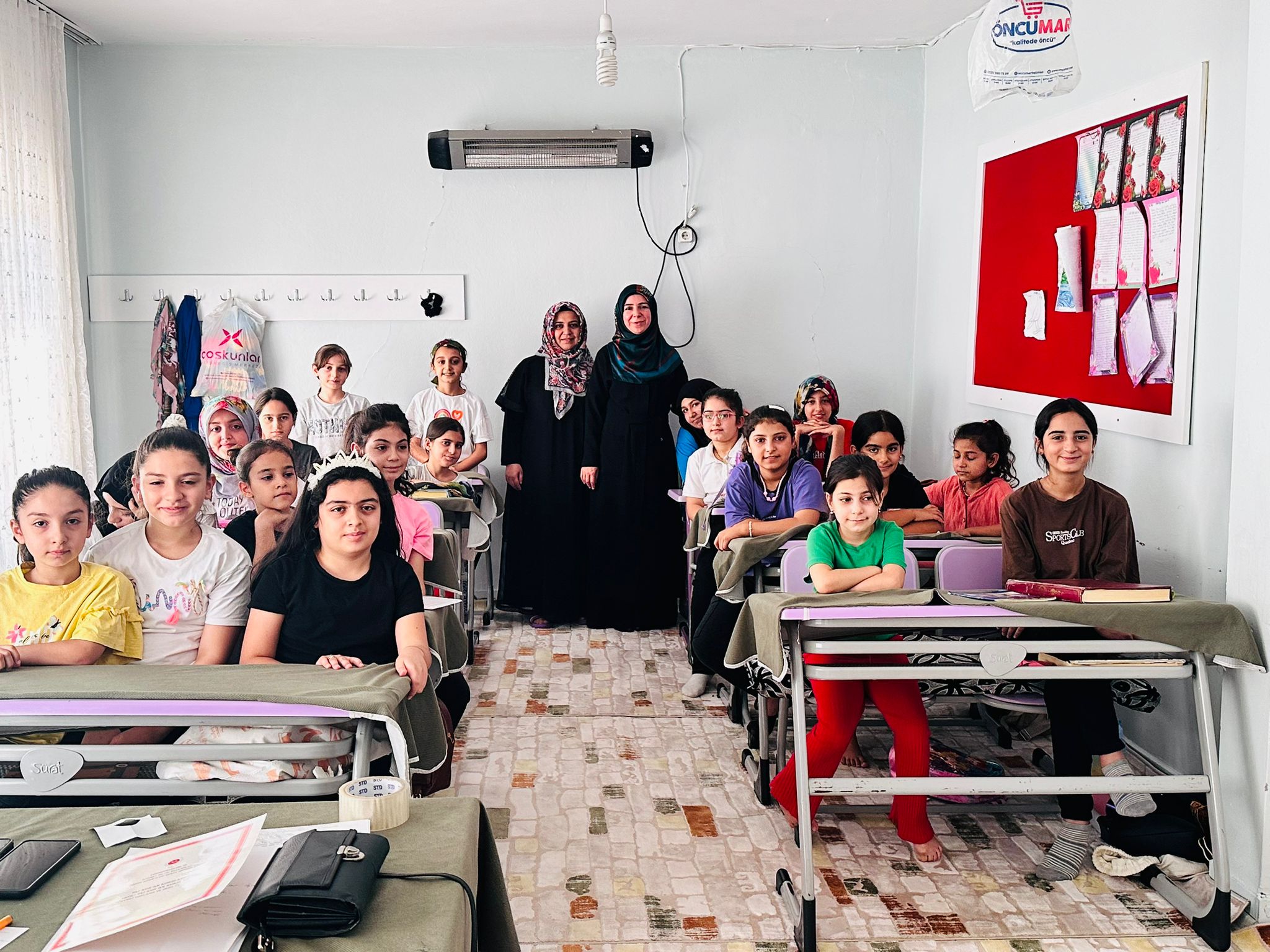 Müftü Yardımcısı Kur’an kurslarını ziyaret etti