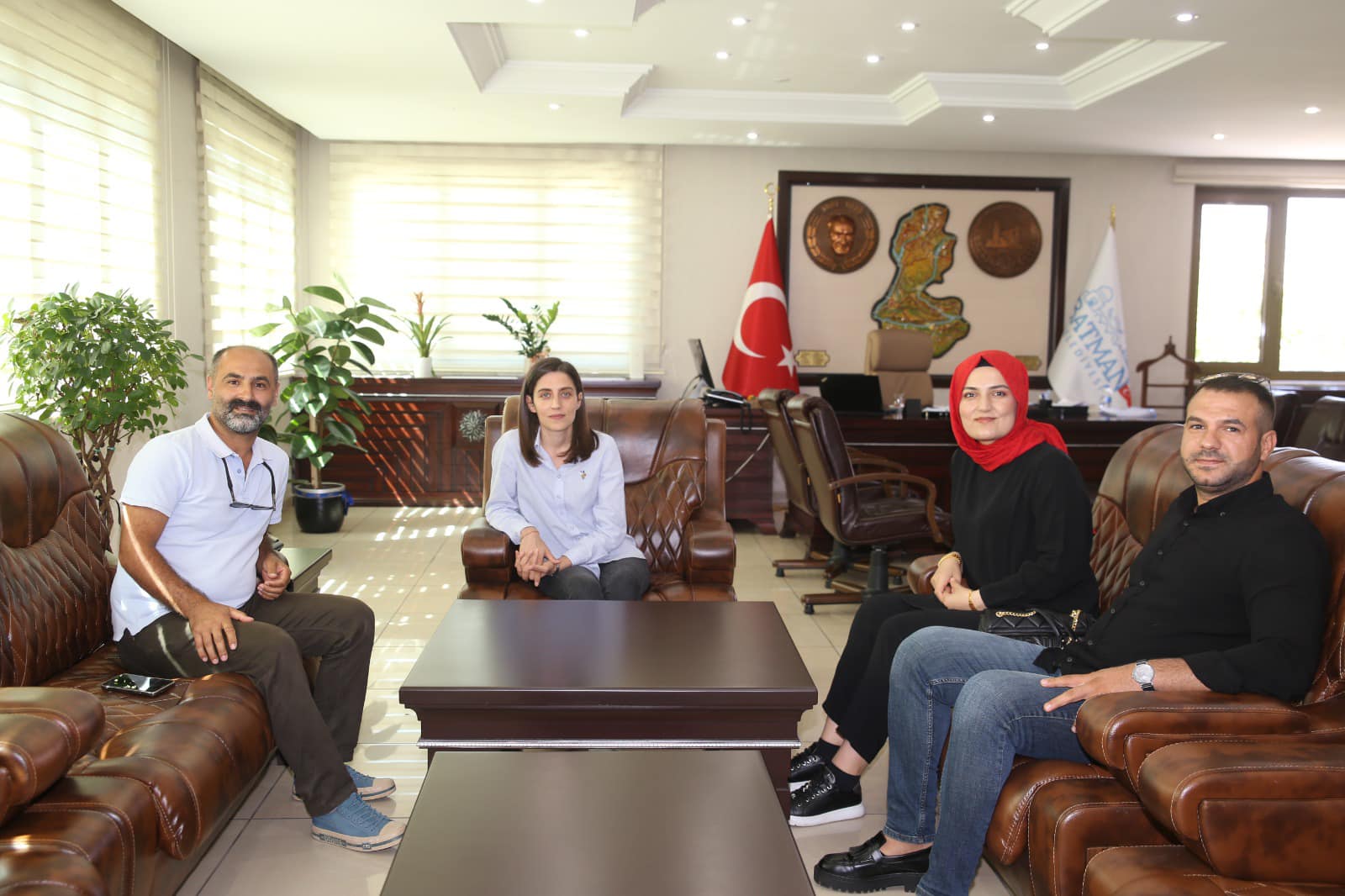 Peyzaj Mimarları Odasından Eş Başkan Sönük’e ziyaret