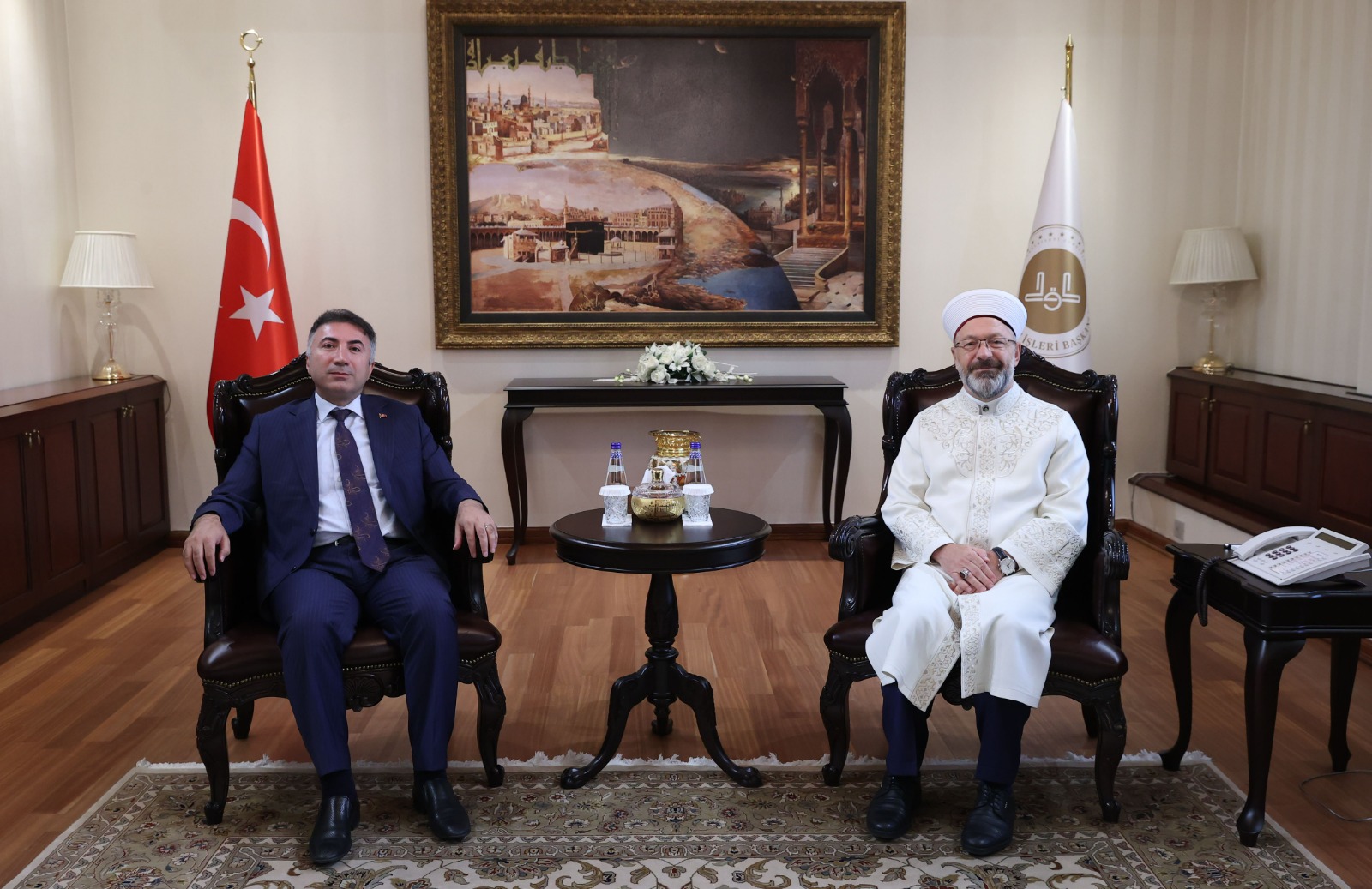 Rektör Demir’den Diyanet İşleri Başkanı Ali Erbaş’a ziyaret