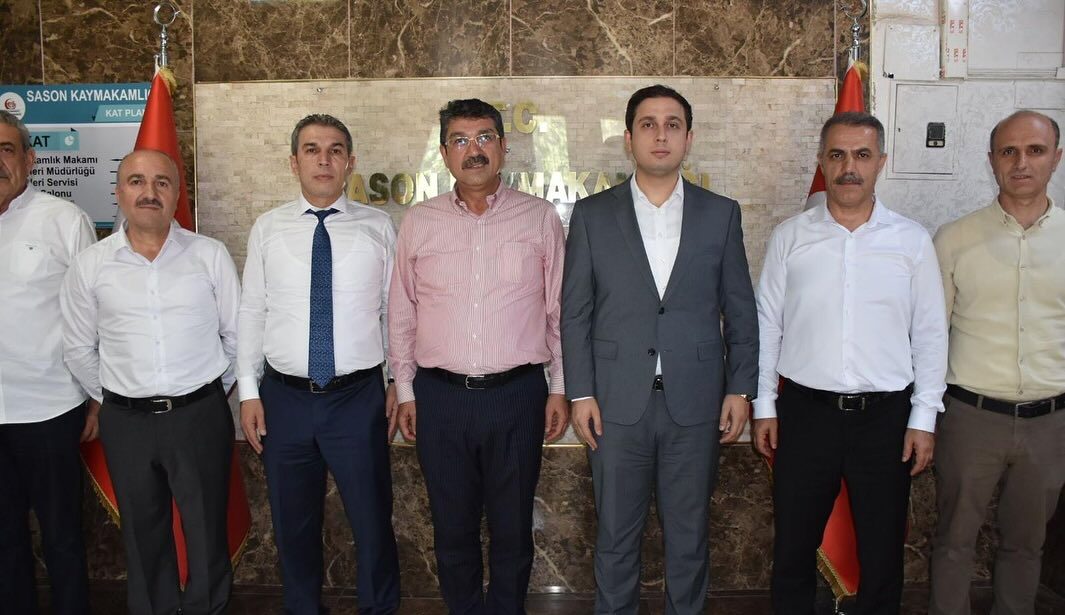 Nasıroğlu’ndan Sason Kaymakamı Başar’a hayırlı olsun ziyareti