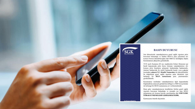 Yanıltıcı IBAN Numaralı SMS’lere Dikkat!