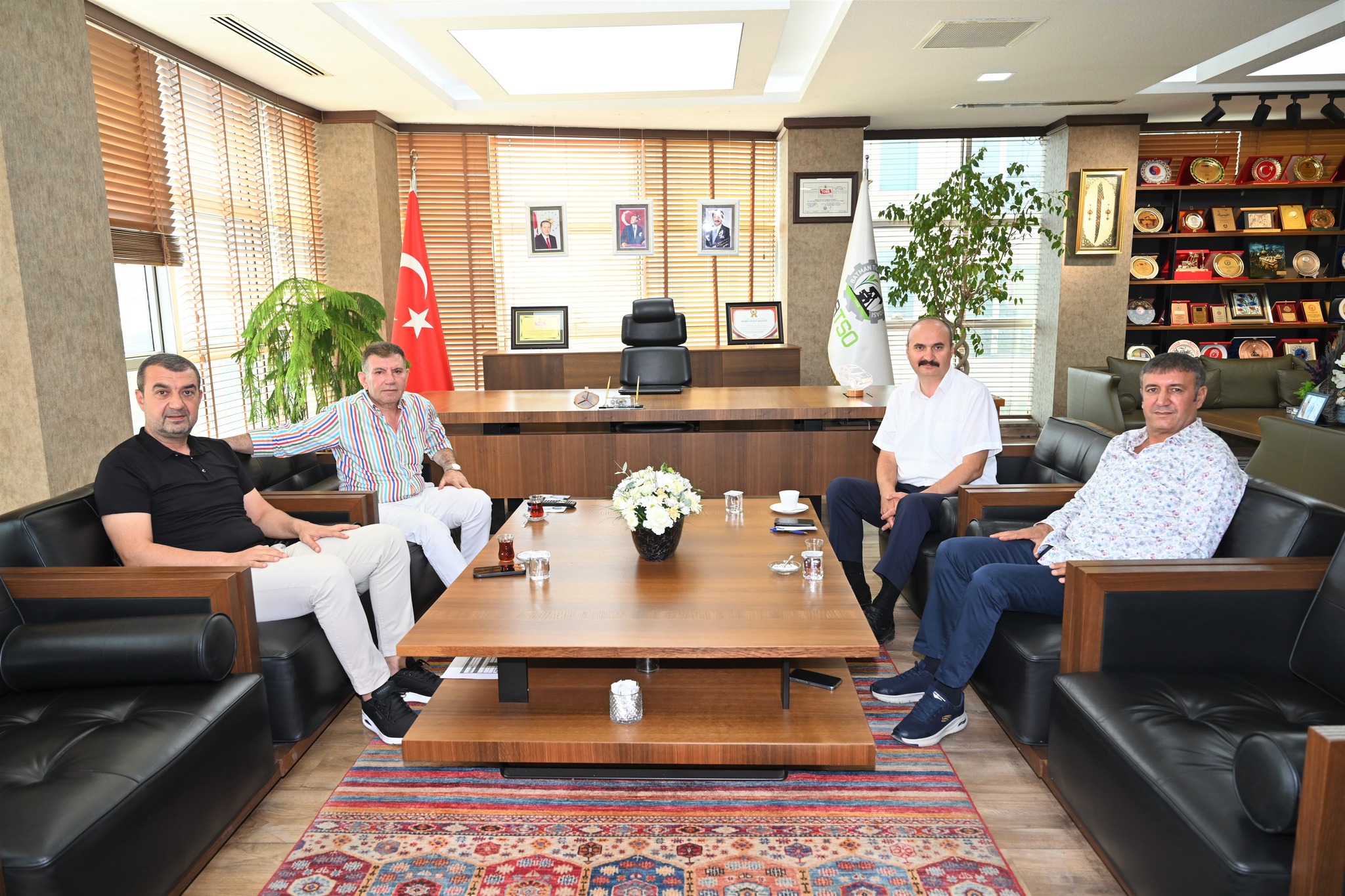 Vali Canalp, BATSO’yu ziyaret etti