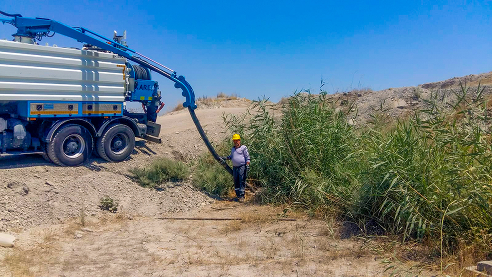 İl Özel İdaresi’nden kesintisiz vidanjör hizmeti