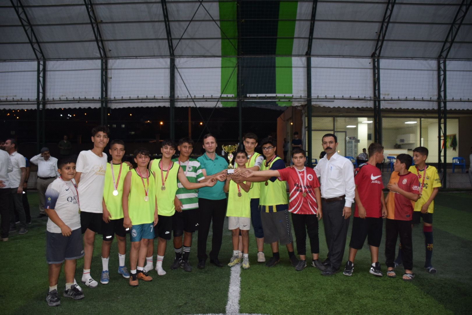 Yaz Kur’an Kursu öğrencileri arası futbol turnuvasında final heyecanı yaşandı