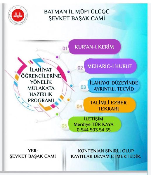 Mülakata hazırlık programı düzenliyor