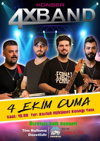 FESTİVALLER İLÇESİ KOZLUK’ DA ÜCRETSİZ HALK KONSERİ