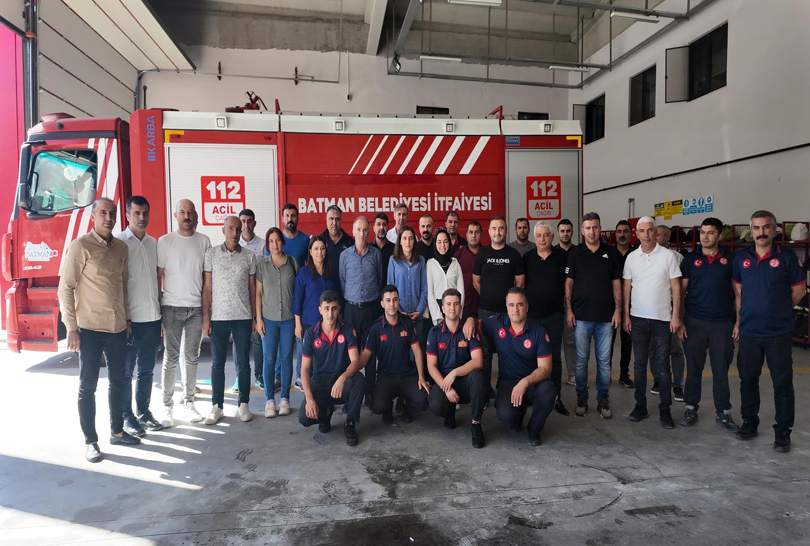 Eşbaşkanlardan İtfaiye Çalışanlarına Ziyaret