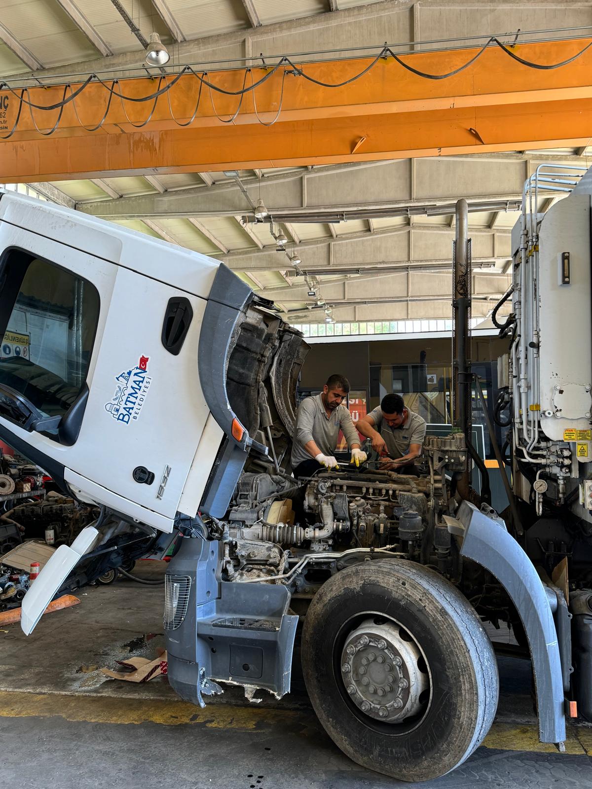 6 Ayda 3.146 araç bakımı yapıldı