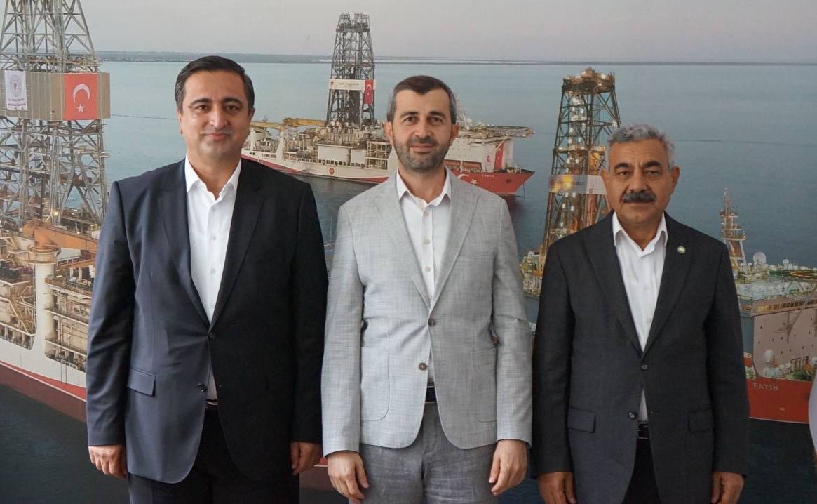 Ramanlı’dan yeni atanan TPAO Bölge Müdürü Karataş’a ziyaret