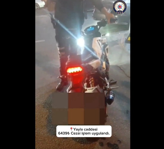 Abartı Egzoz kullanan motosiklet sürücülerine ceza yağdı