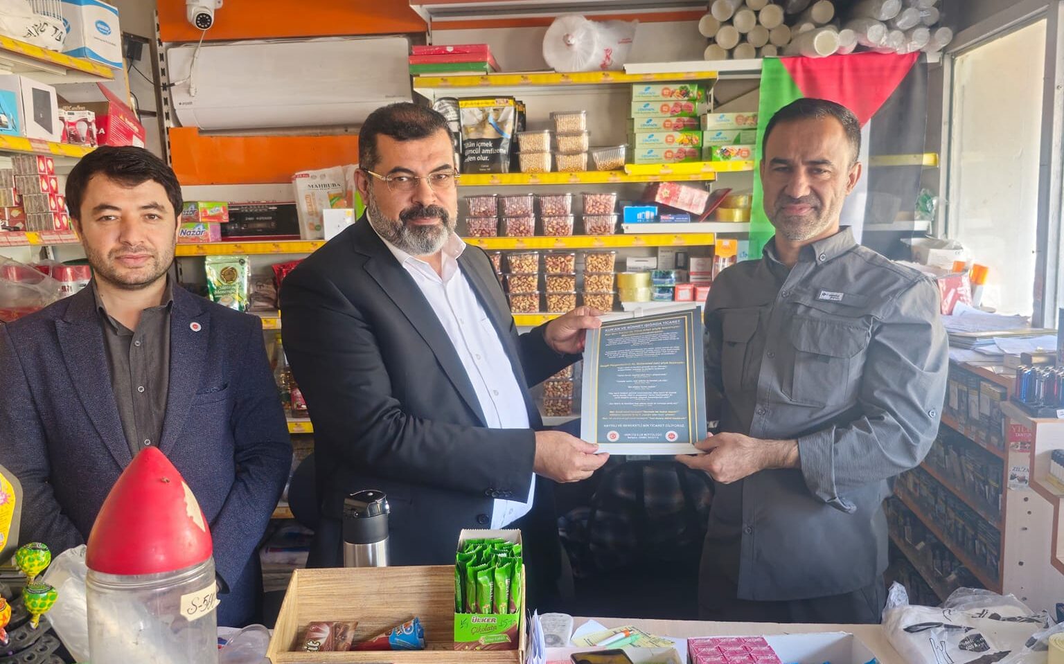 Ahilik Haftası münasebetiyle esnaf ziyareti