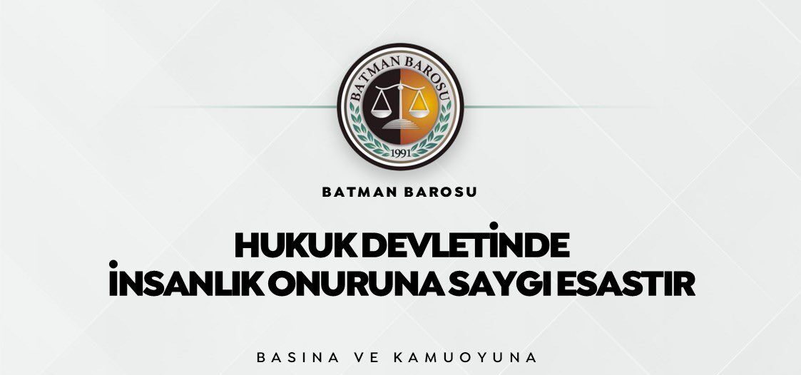 Batman Barosu’ndan İşkenceye Karşı Sert Tepki
