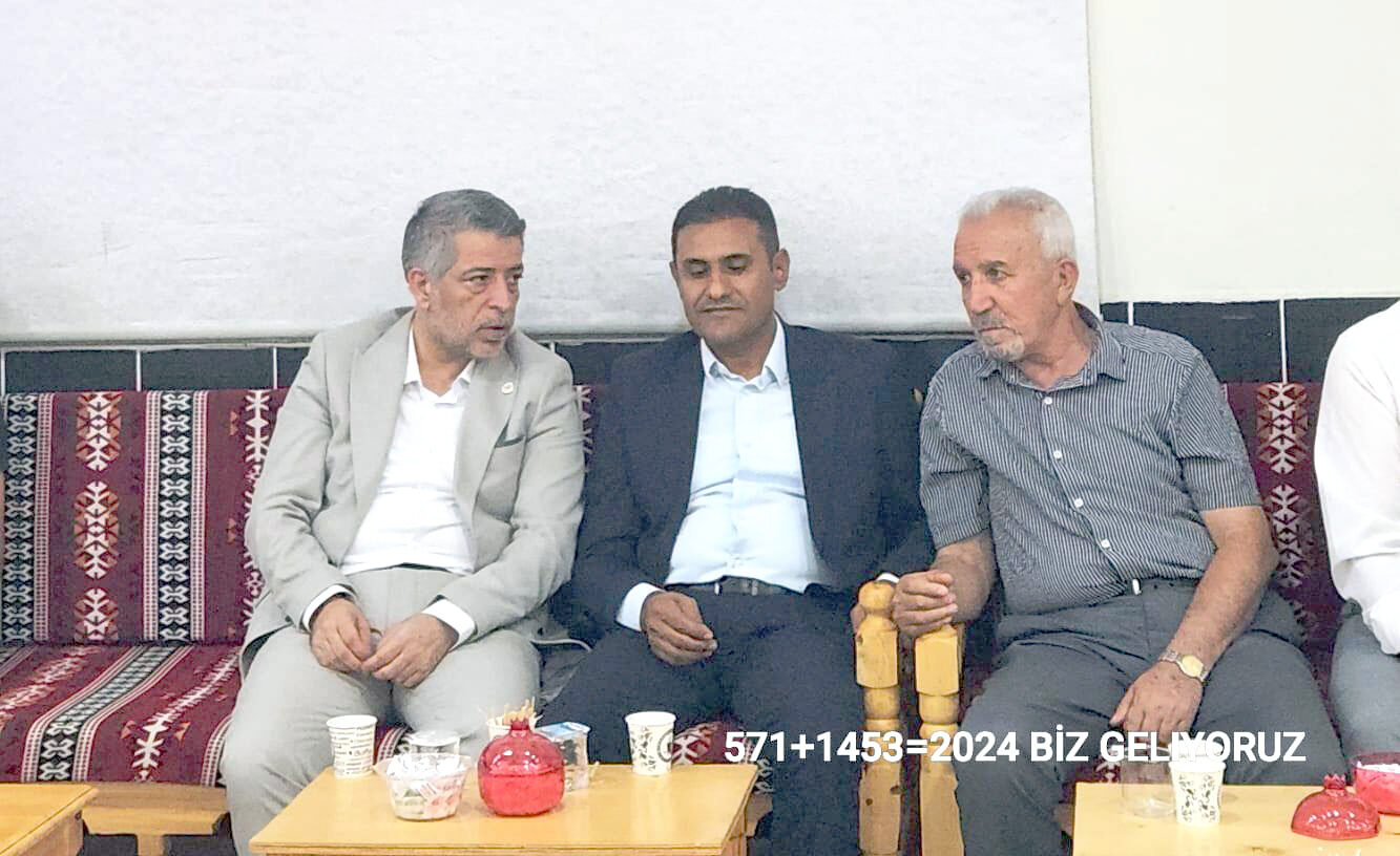 Başkan Arslan taziye ziyareti için Batman’daydı