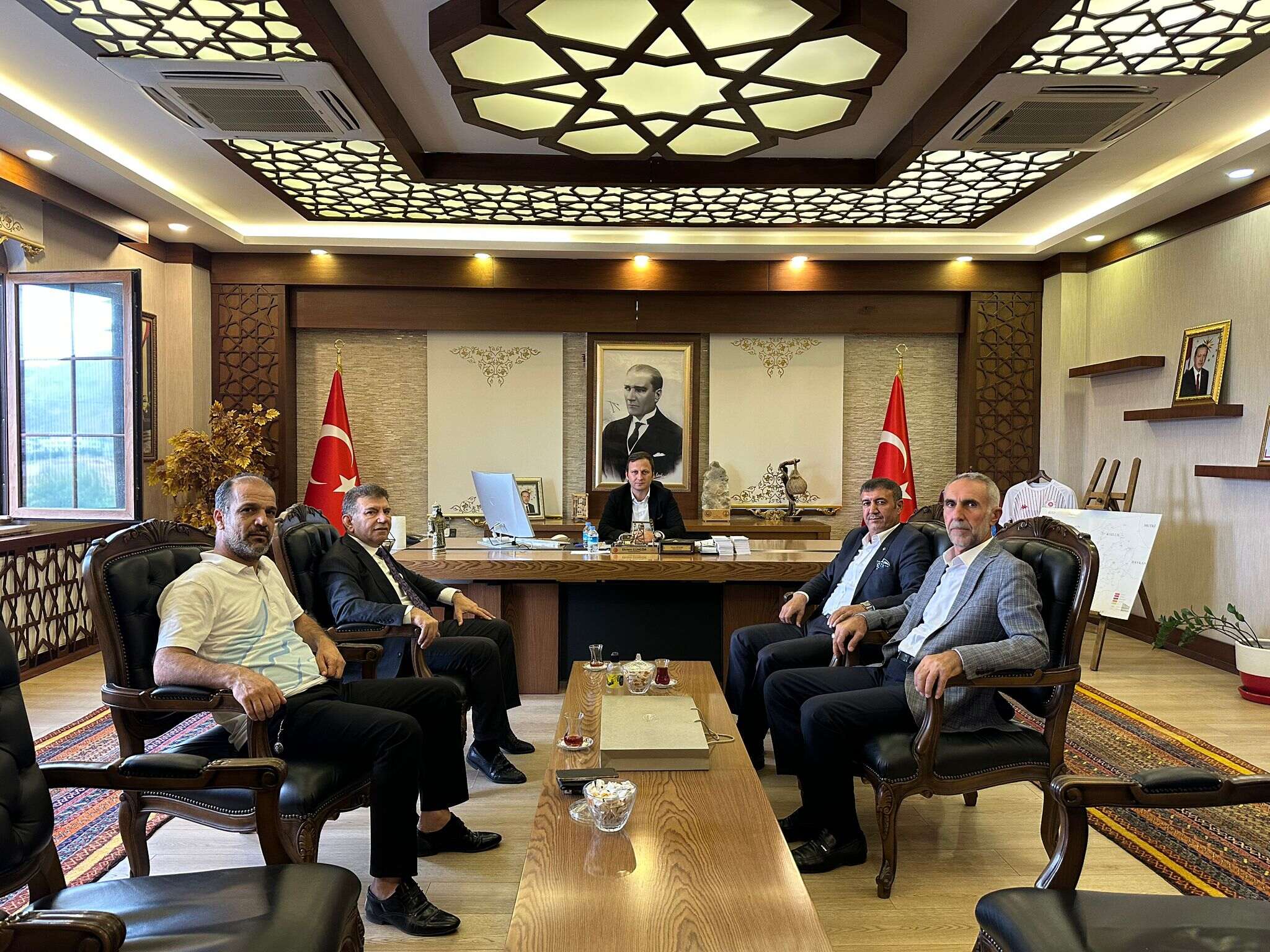 BATSO Başkanı Demir’den Kaymakam Güngör’e ziyaret