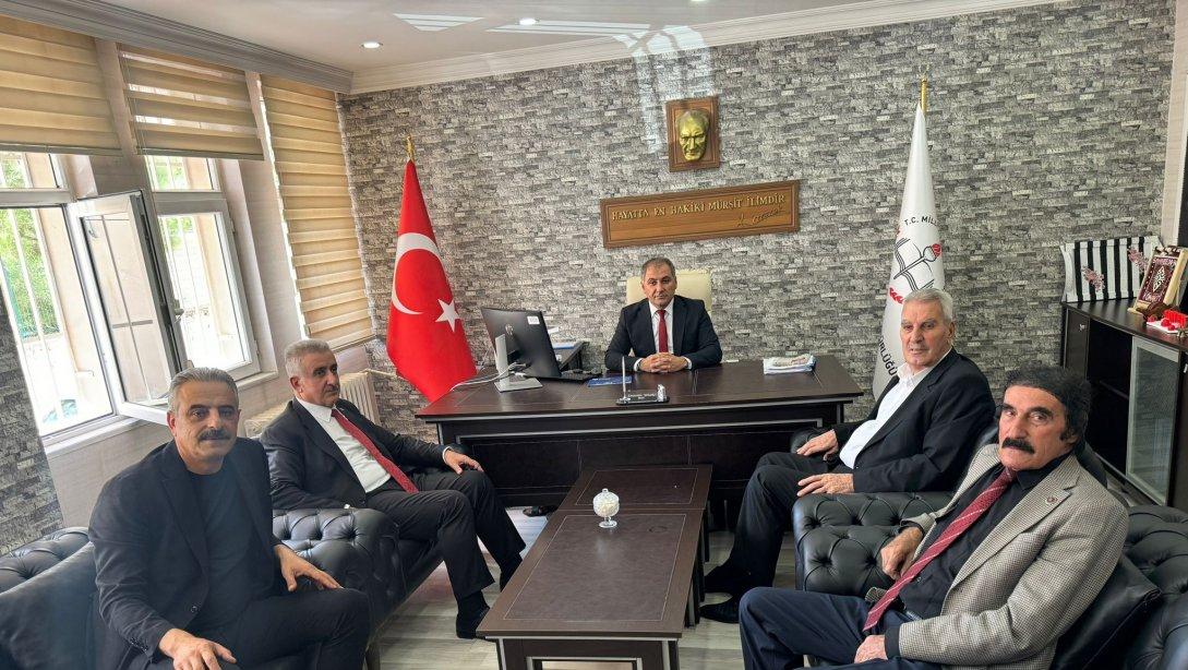 Karabulut’tan Müdür Konakçi’ye hayırlı olsun ziyareti