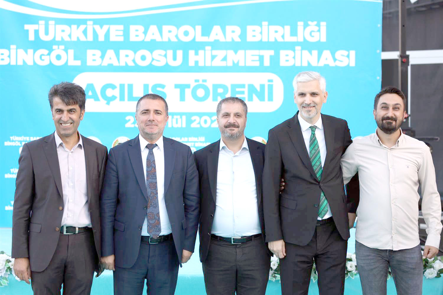 Baro Başkanı Bingöl Barosu Hizmet binası açılışına katıldı