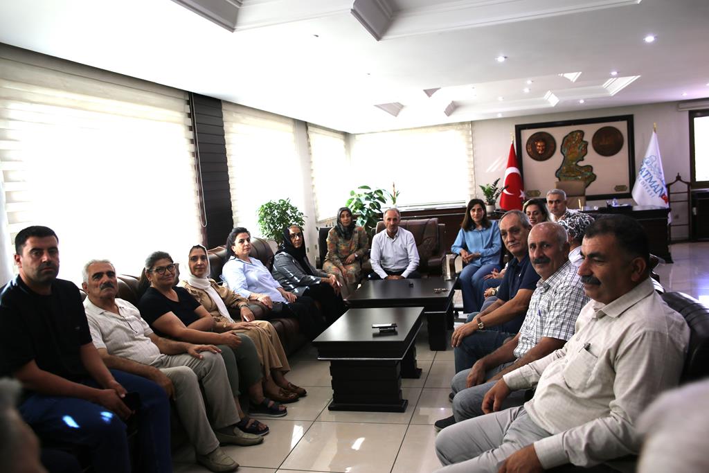 Dem Parti İl Genel Meclis Grubu’ndan Belediye’ye ziyaret