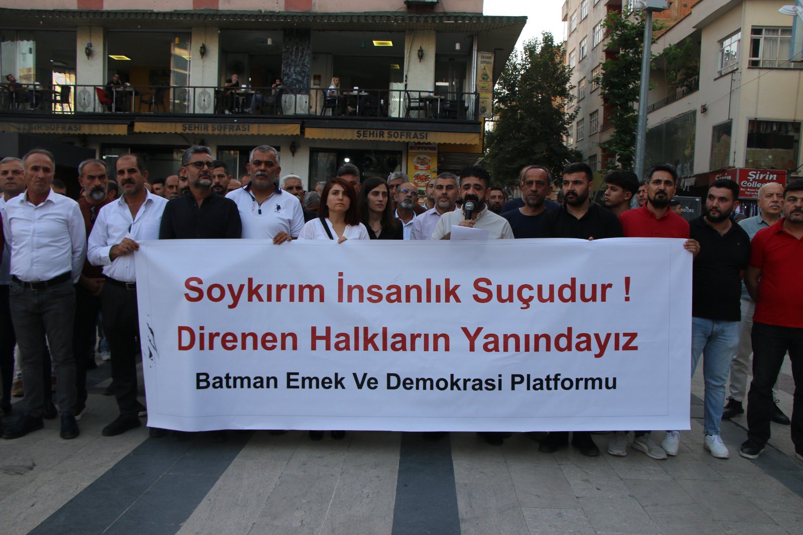 Batman Emek ve Demokrasi Platformu’ndan İsrail’e sert tepki