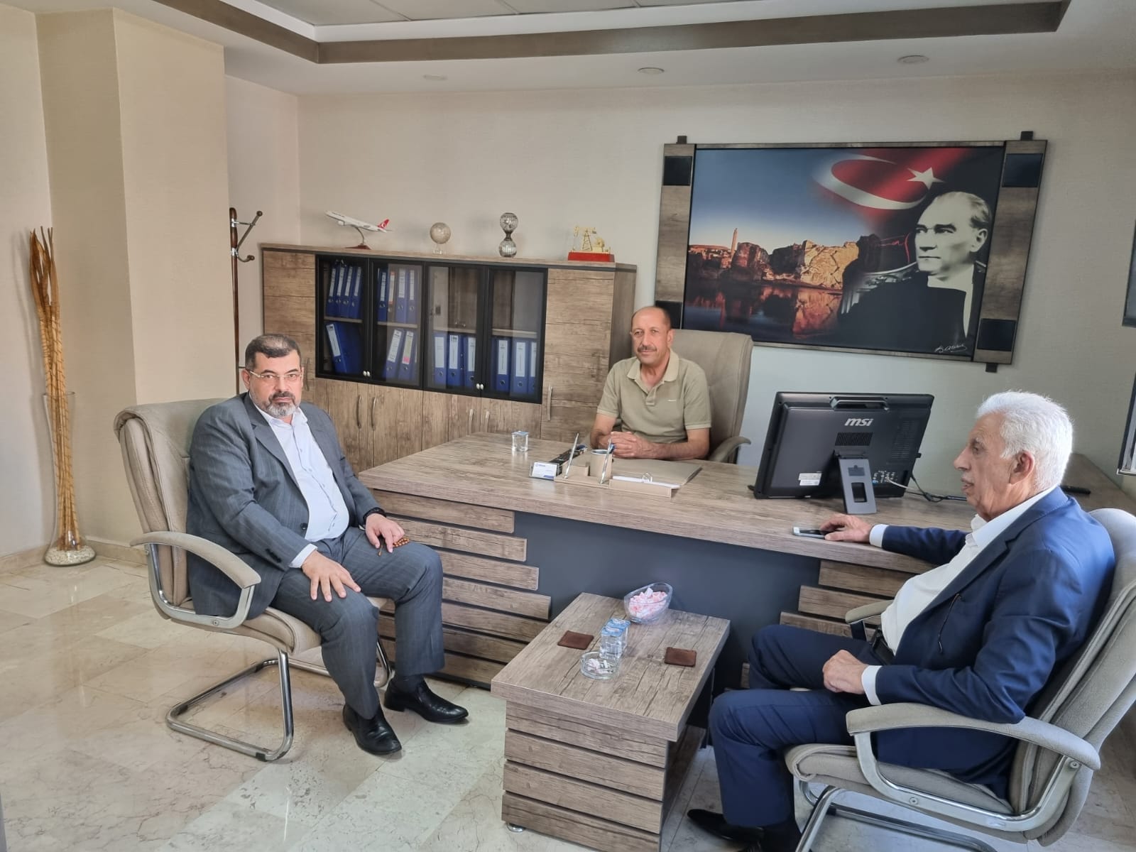 Batman İl Müftüsü Ahmet Durmuş’tan Dünya Hastanesi’ne Ziyaret