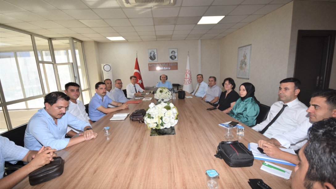 Eğitim Müfettişleri Bilgilendirme ve Değerlendirme Toplantısı Gerçekleştirildi