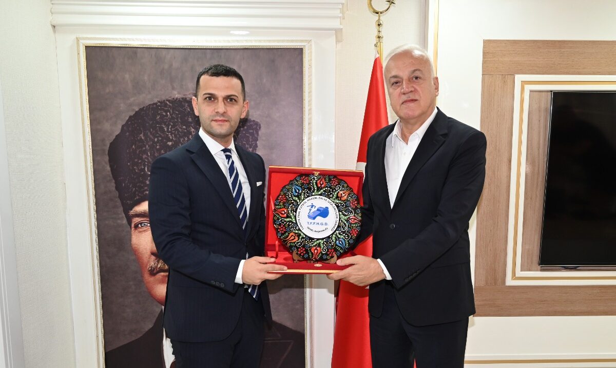Türkiye Faal Futbol Hakemleri ve Gözlemcileri Derneği Genel Başkanı Vali Yardımcısı Göktaş’ı Ziyaret Etti