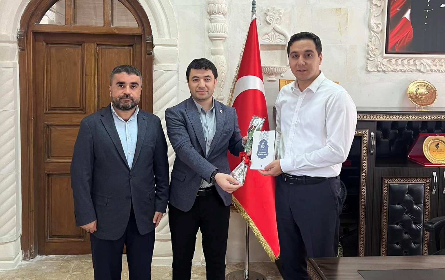 Kaymakam Öztaş’a Din Görevlileri Haftası ziyareti