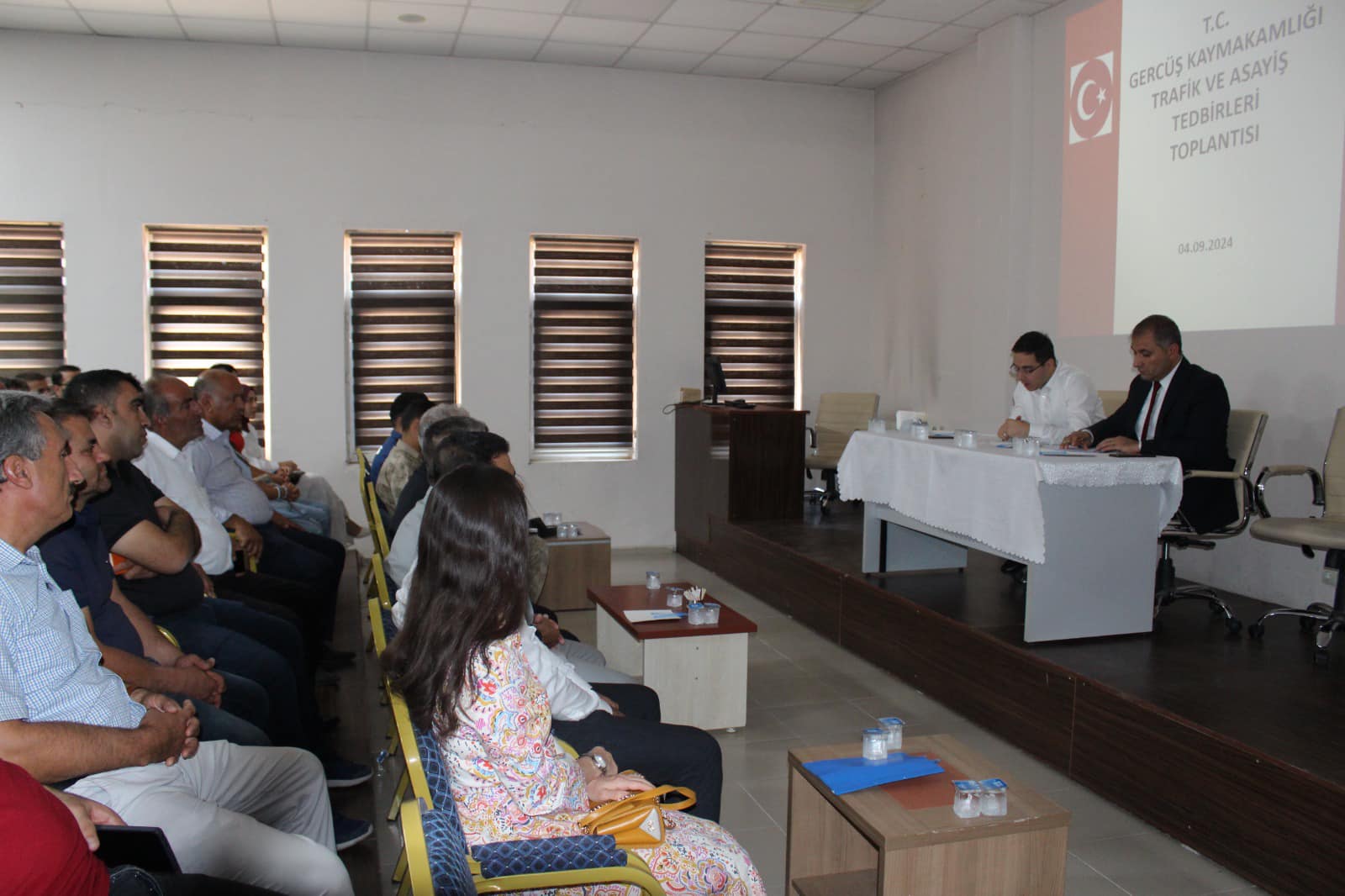 Gercüş’te 2024-2025 Eğitim Öğretim yılı asayiş ve trafik tedbirleri toplantısı gerçekleştirildi