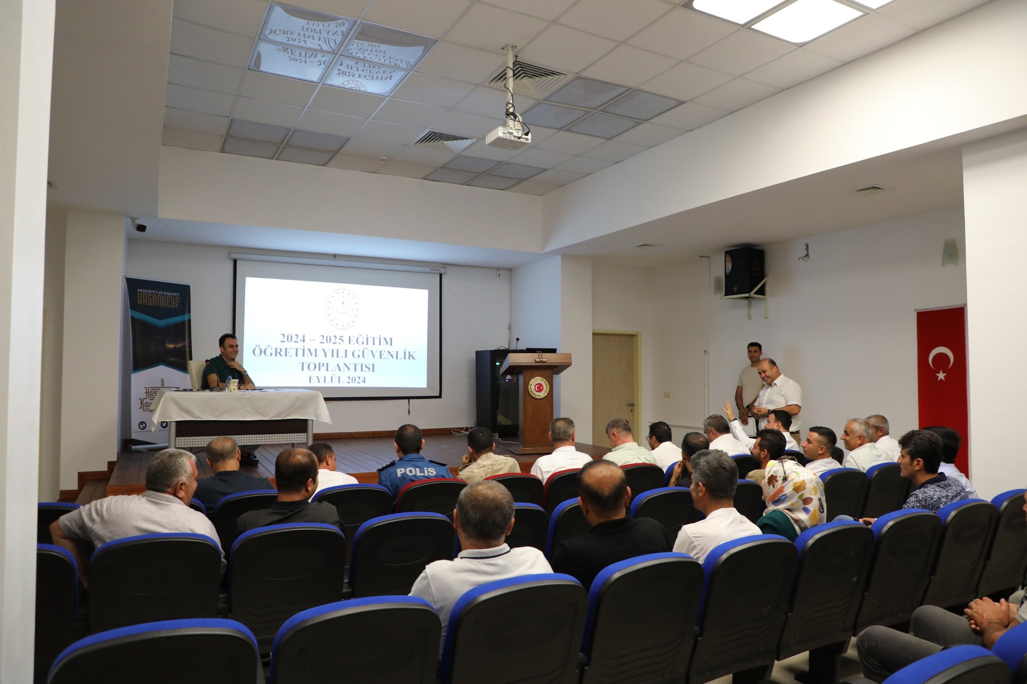 Hasankeyf ilçesinde 1. Yarıyıl güvenlik toplantısı düzenlendi