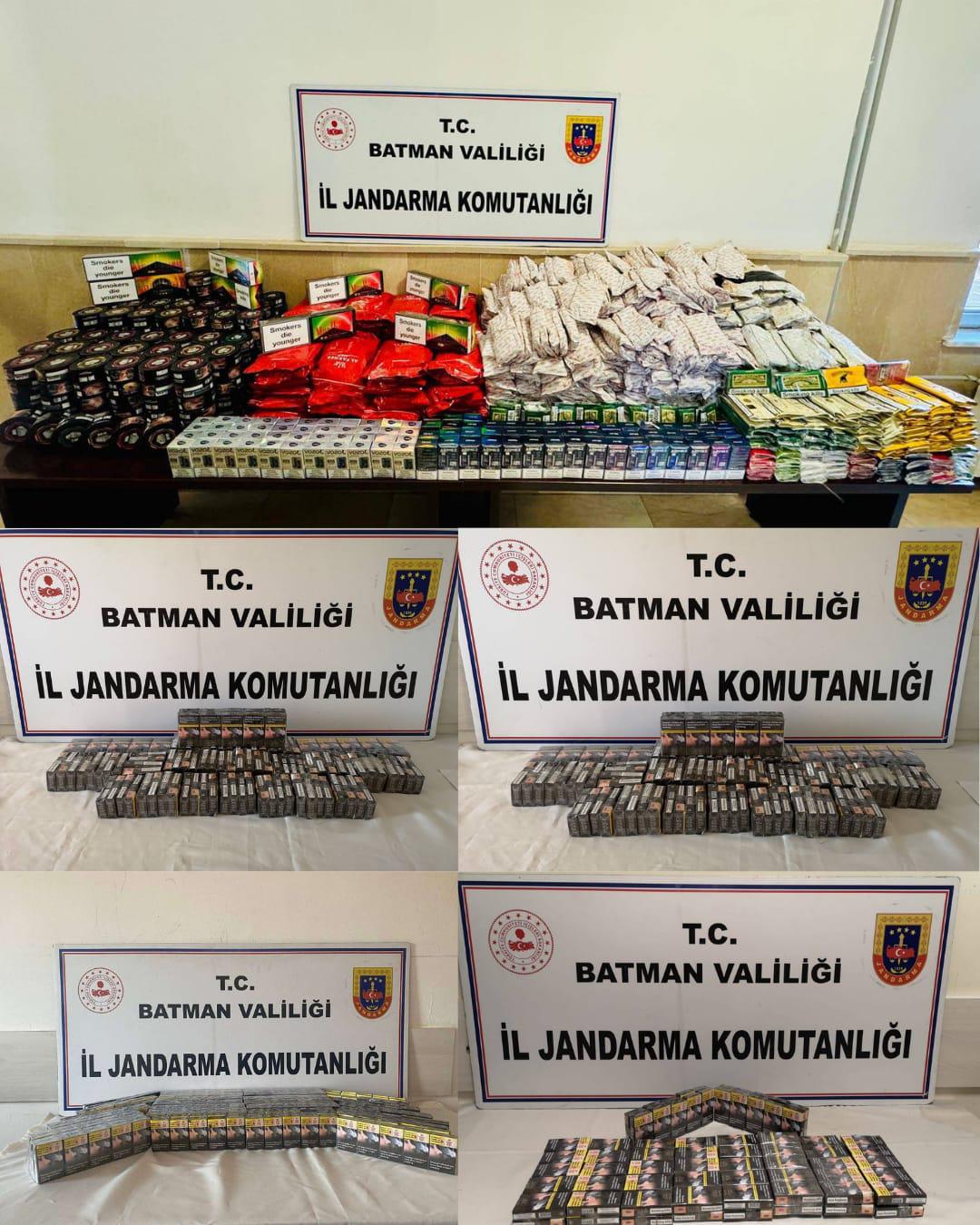 Binlerce paket kaçak ürün ele geçirildi