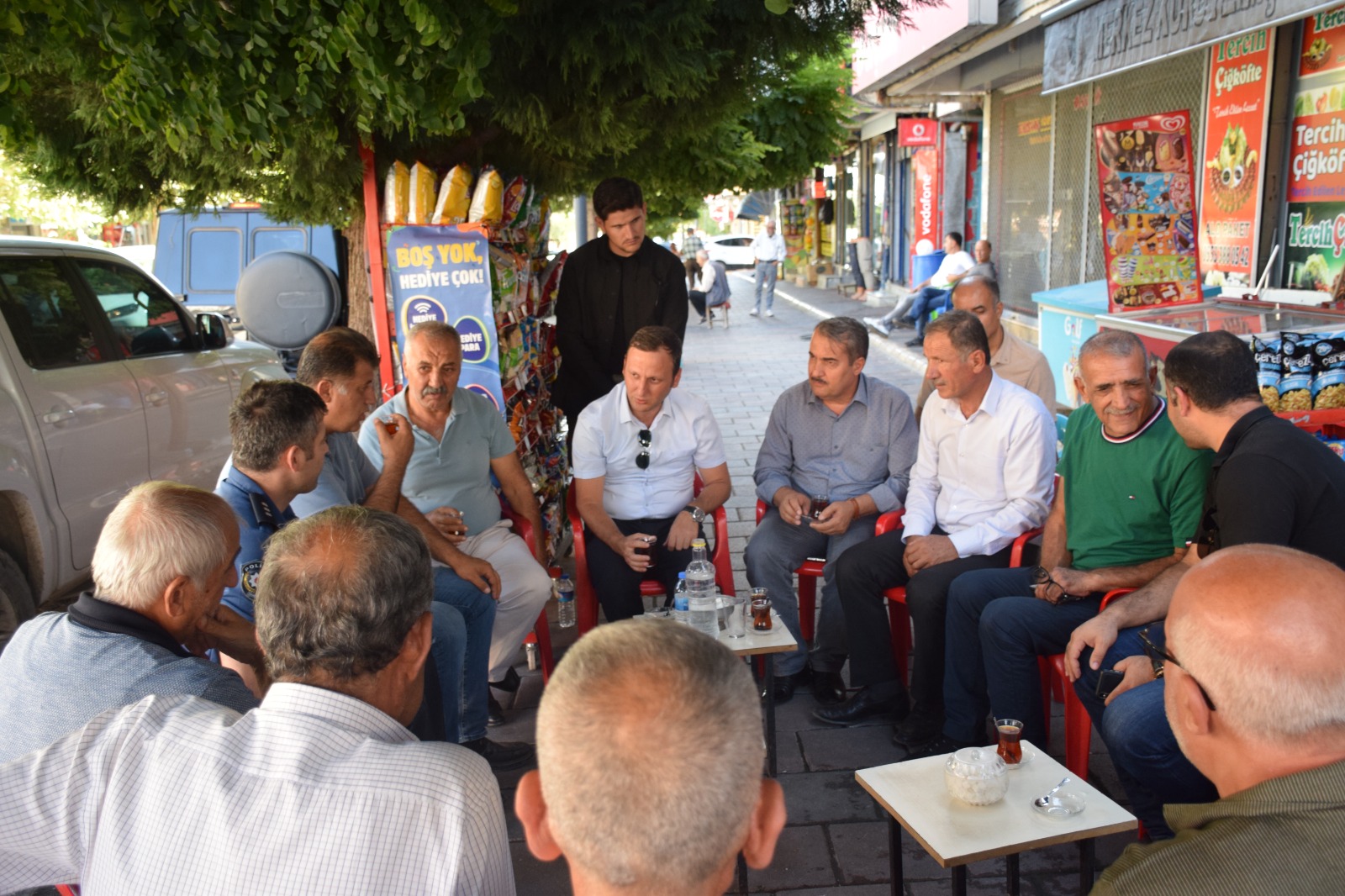 Kaymakam Güngör’den esnaf ziyareti