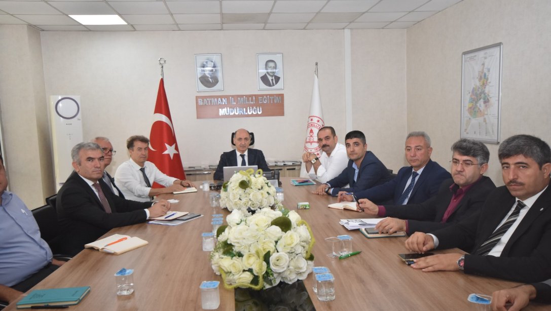 MEM’de Haftalık Koordinasyon Toplantısı Yapıldı