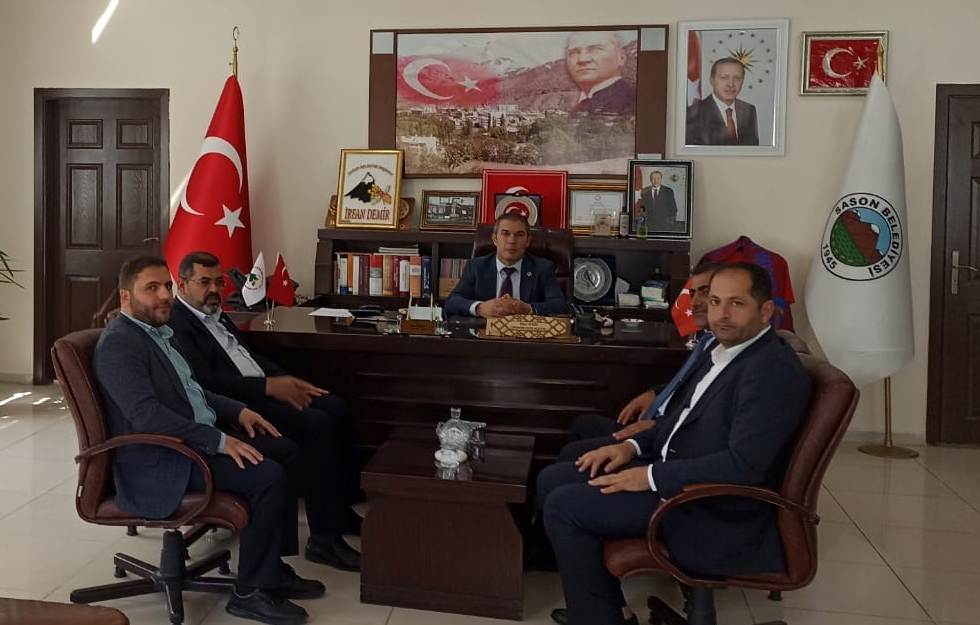 Müftü Ahmet Durmuş’tan Sason Belediye Başkanı Demir’e ziyaret