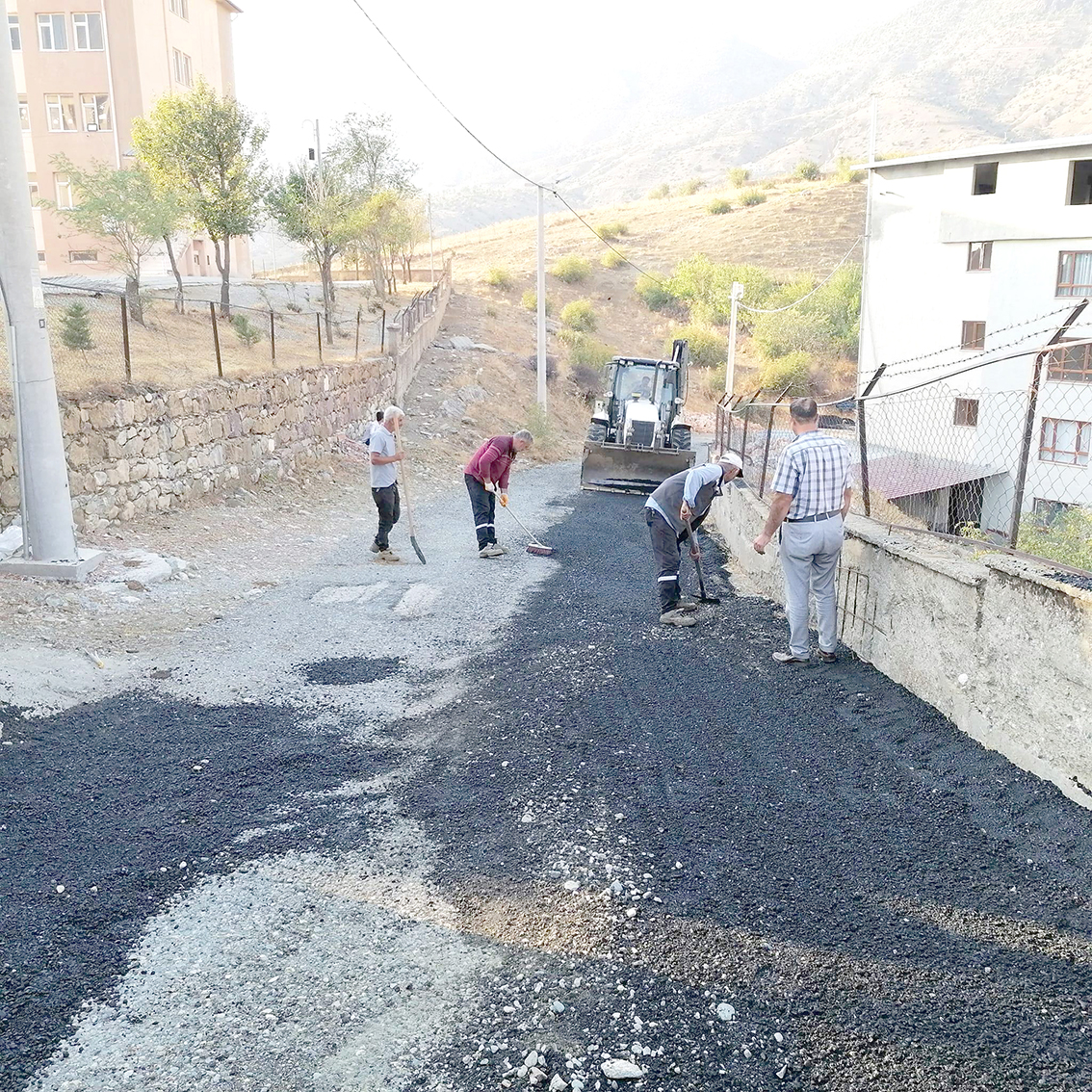 Onarım çalışmaları başladı