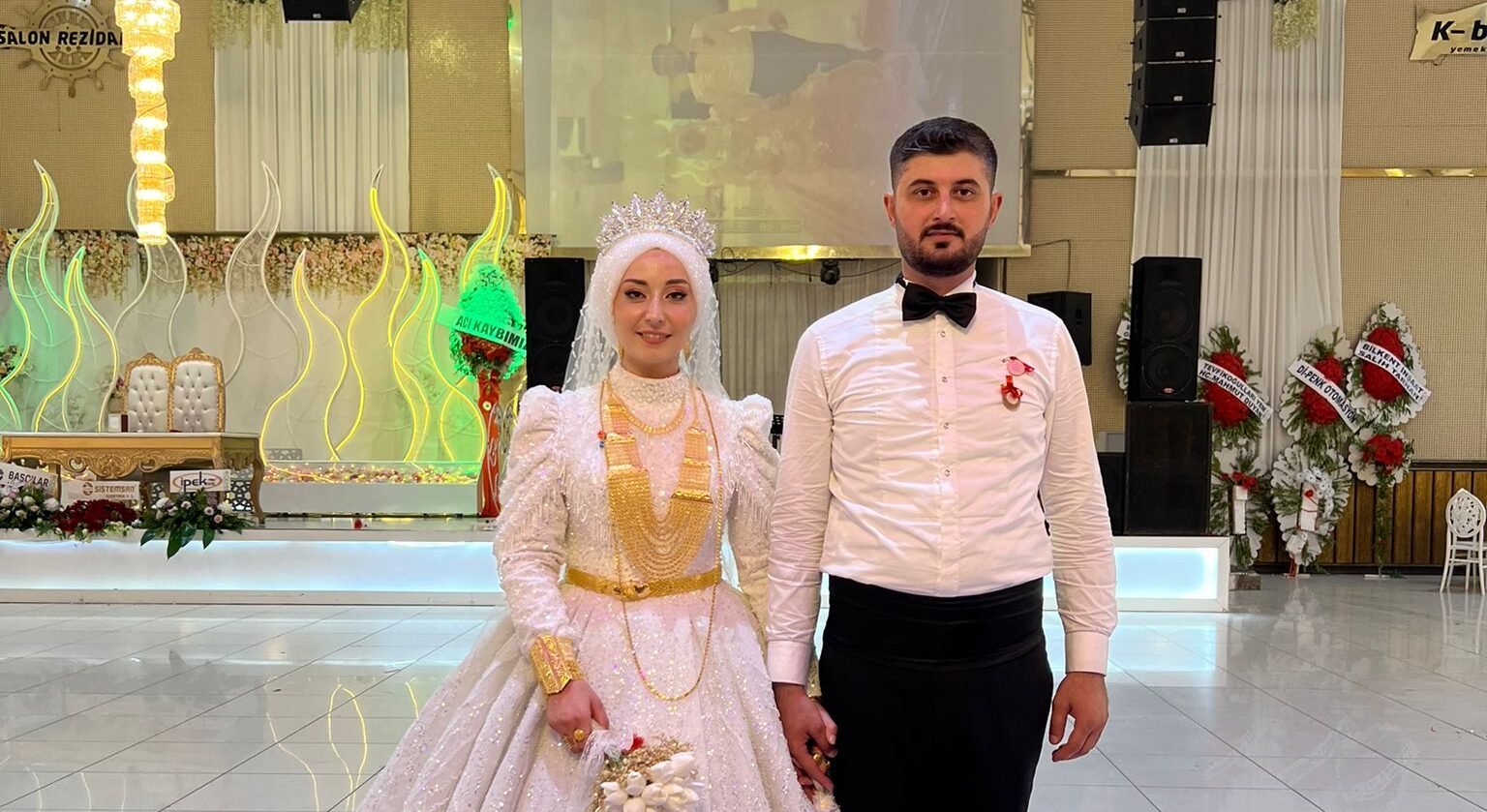 Mehmet Şah Güneş ile Mihriban Akkuş’un görkemli düğünü