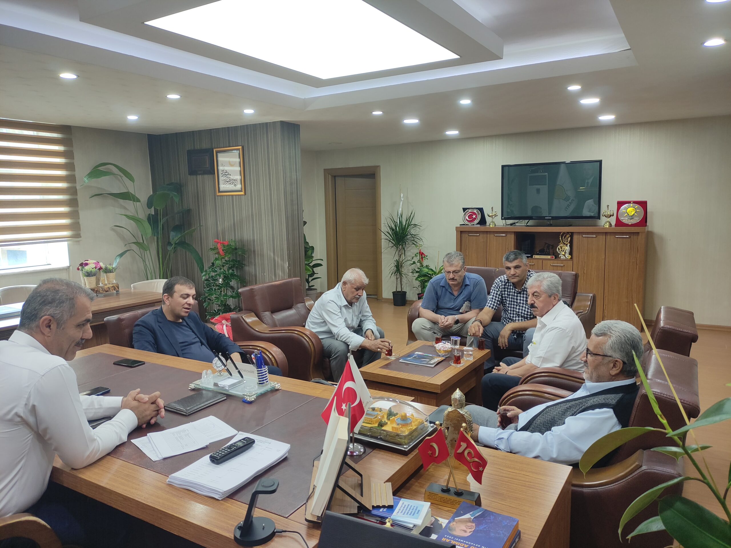 SP’den AK Parti İl Başkanı Şansi’ye hayırlı olsun ziyareti